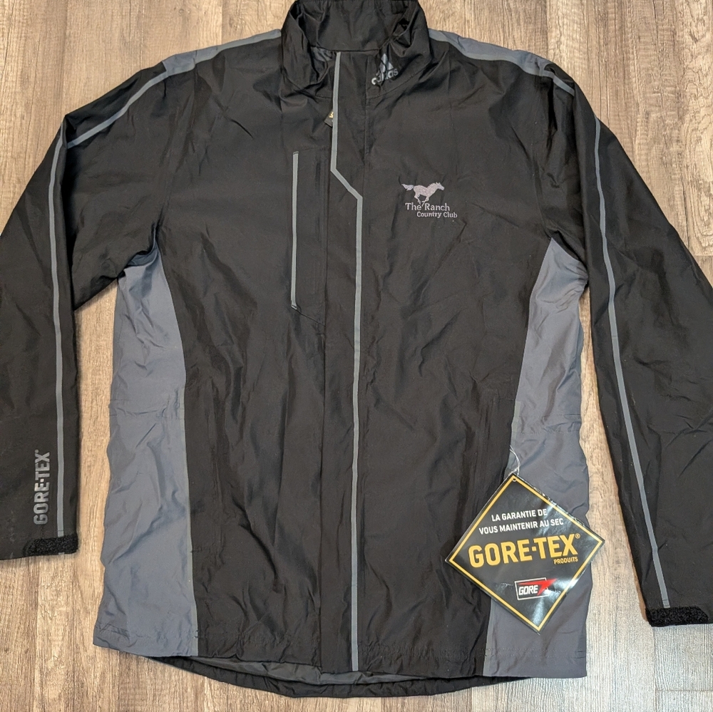 NWT Adidas Gore-Tex Men's Windbreaker Jacket Size M